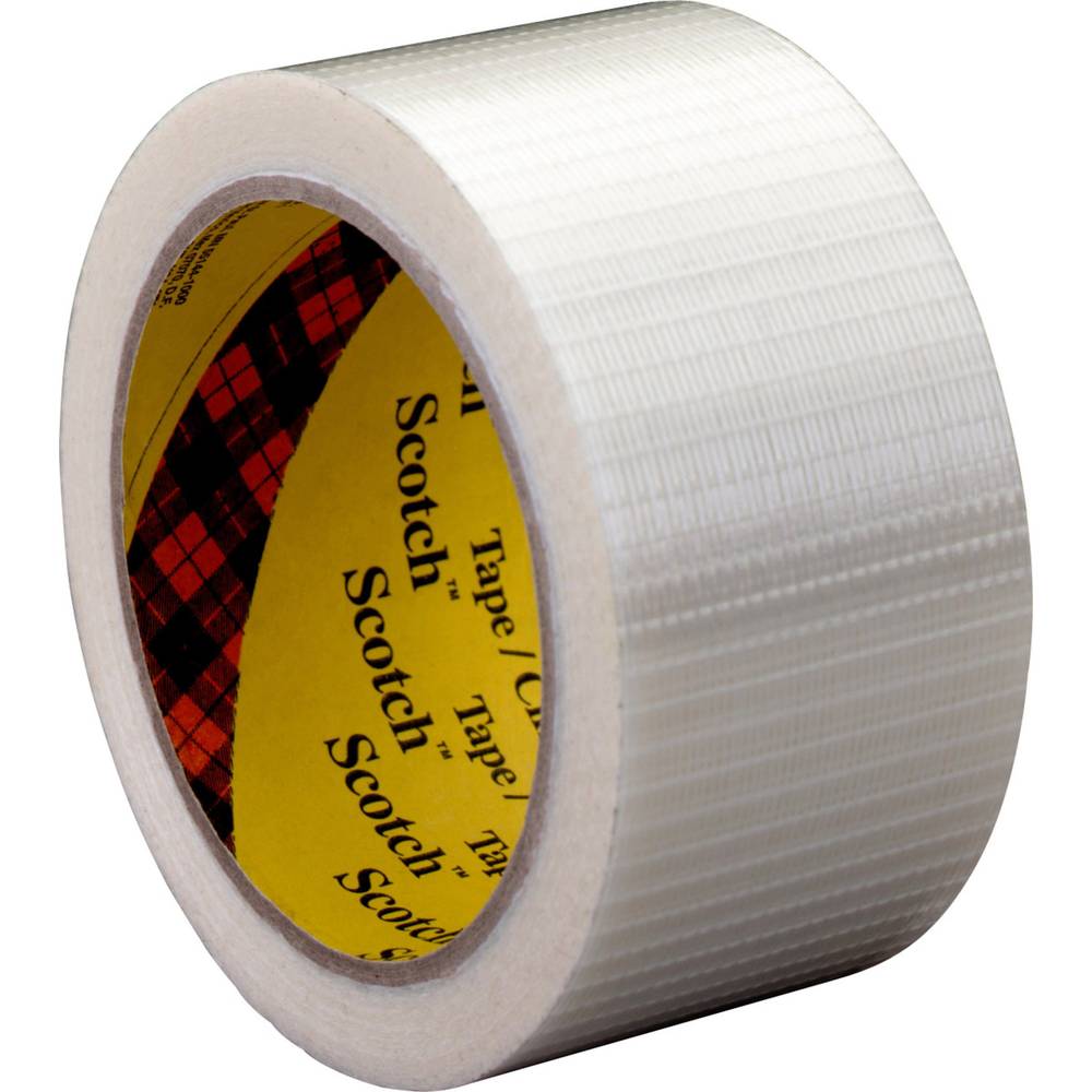 Scotch 89595050 vláknitá lepicí páska Scotch® transparentní (d x š) 50 m x 50 mm 1 ks