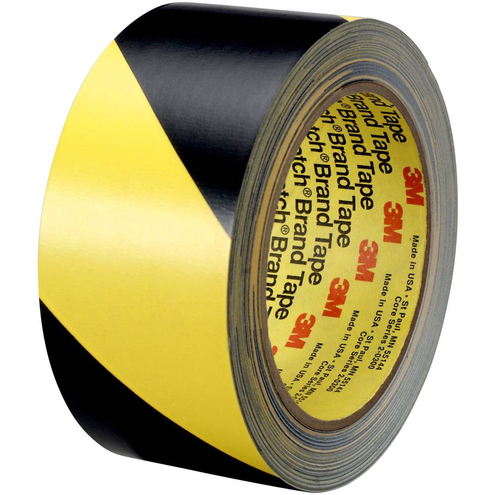 3M 5702101 lepicí páska k označení nebezpečí žlutá/černá (d x š) 33 m x 10 cm 1 ks