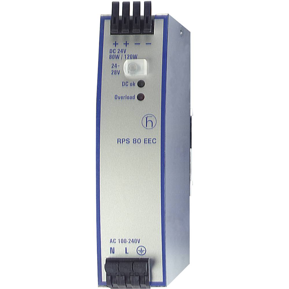 Hirschmann RPS 80 EEC síťový zdroj na DIN lištu, 5 A, výstupy 2 x
