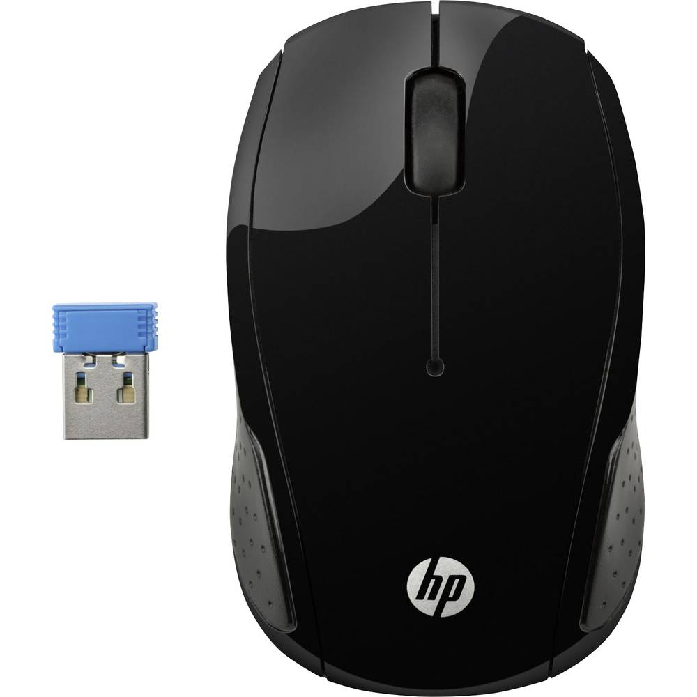 HP 220 drátová myš bezdrátový optická černá 3 tlačítko 1300 dpi
