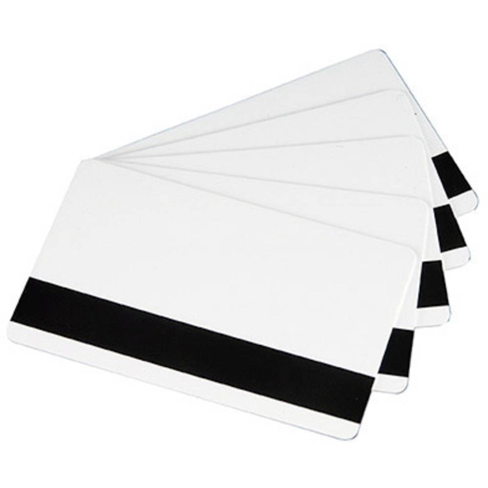 Zebra plastové karty s magnetickým proužkem, s možností potisku Premier PVC HiCo Magnet Stripe (š x v) 85 mm x 54 mm bíl
