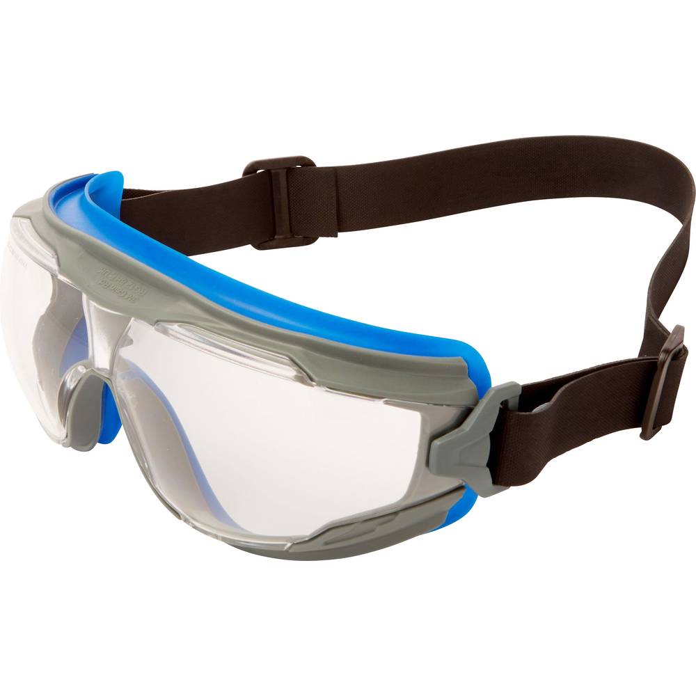 3M Goggle Gear 500 GG501NSGAF-BLU uzavřené ochranné brýle vč. ochrany proti zamlžení modrá, šedá EN 166 DIN 166