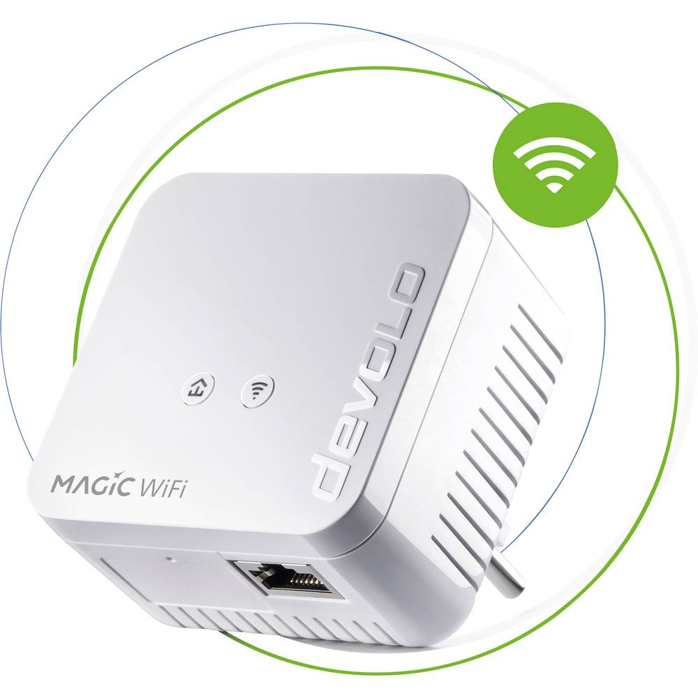 Devolo Magic 1 WiFi mini Rozšiřující adaptér pro Powerline Wi-Fi 8559 EU Powerline, Wi-Fi 1200 MBit/s