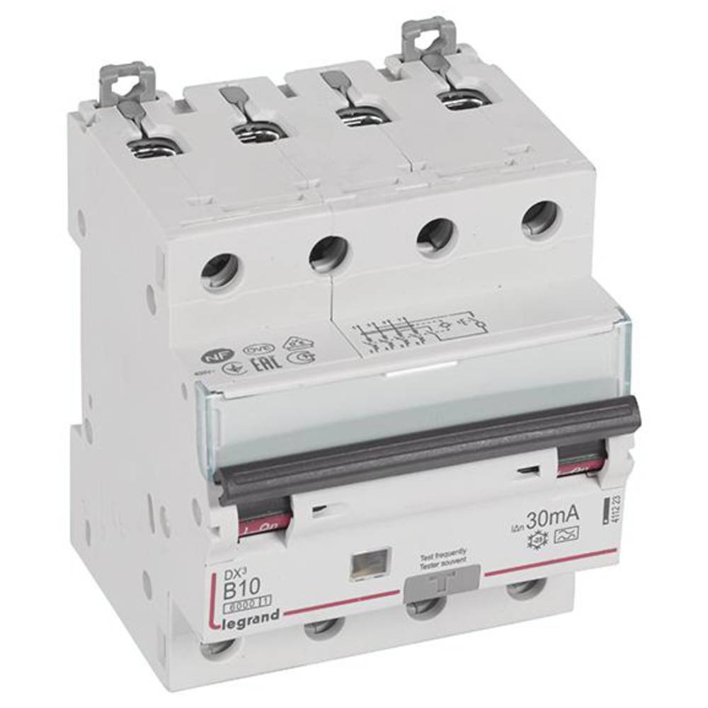 Legrand 411223 proudový chránič/elektrický jistič 10 A 400 V/AC
