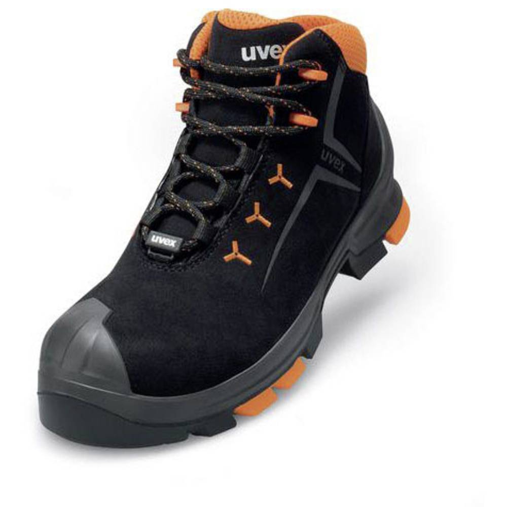 uvex 2 6509244 ESD bezpečnostní obuv S3, velikost (EU) 44, černá, oranžová, 1 pár
