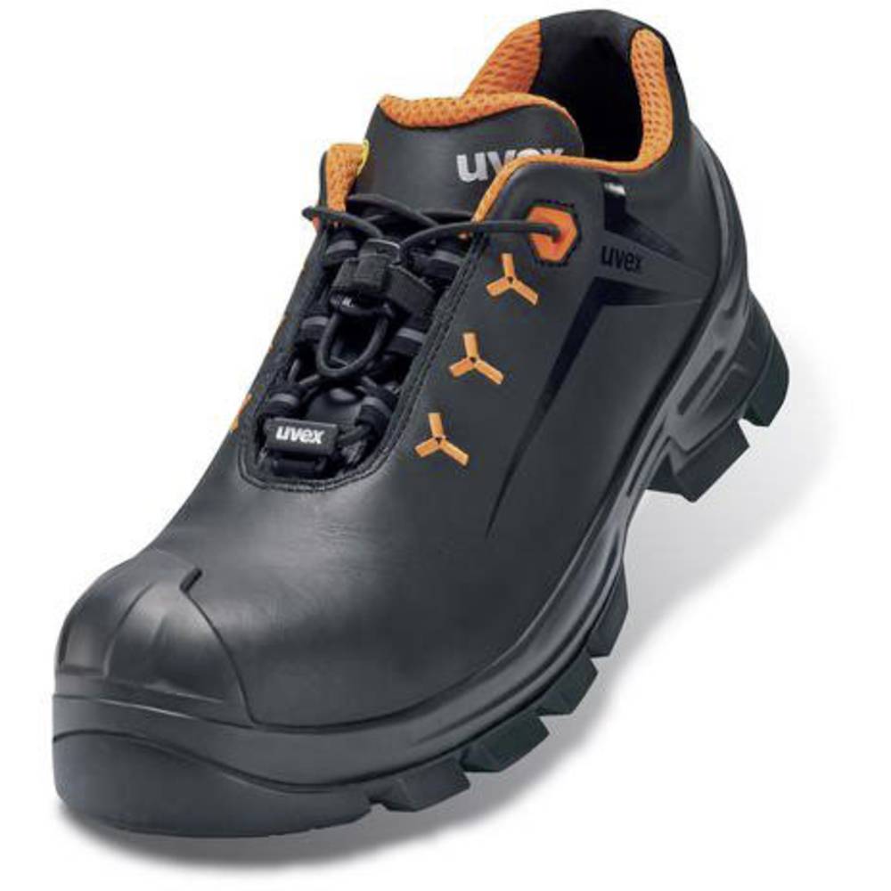 uvex 2 MACSOLE® 6522244 ESD bezpečnostní obuv S3, velikost (EU) 44, černá, oranžová, 1 pár
