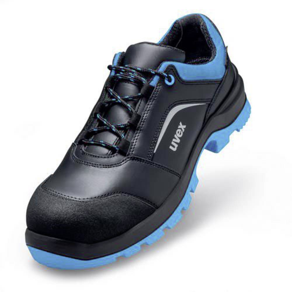 uvex 2 xenova® 9555247 ESD bezpečnostní obuv S3, velikost (EU) 47, černá, modrá, 1 pár