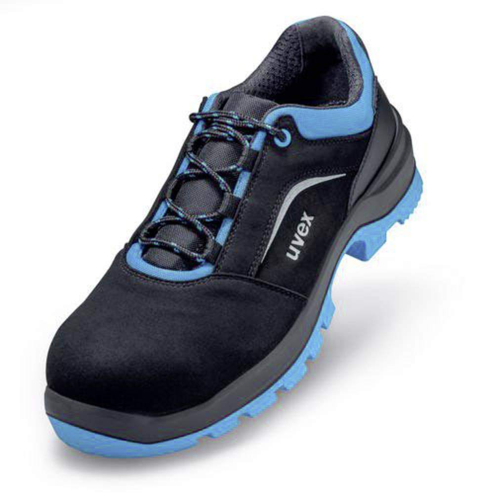 uvex 2 xenova® 9557845 ESD bezpečnostní obuv S2, velikost (EU) 45, černá, modrá, 1 pár