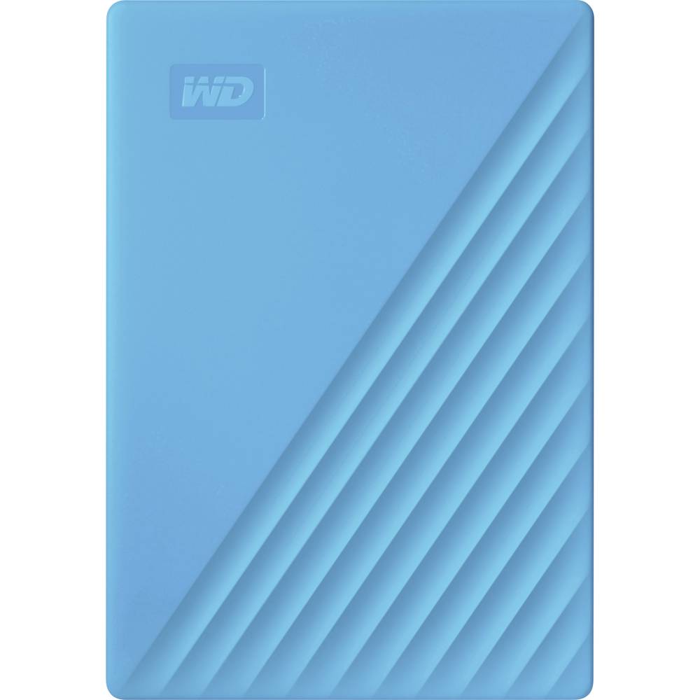 WD My Passport 4 TB externí HDD 6,35 cm (2,5") USB 3.2 Gen 1 (USB 3.0) modrá WDBPKJ0040BBL-WESN