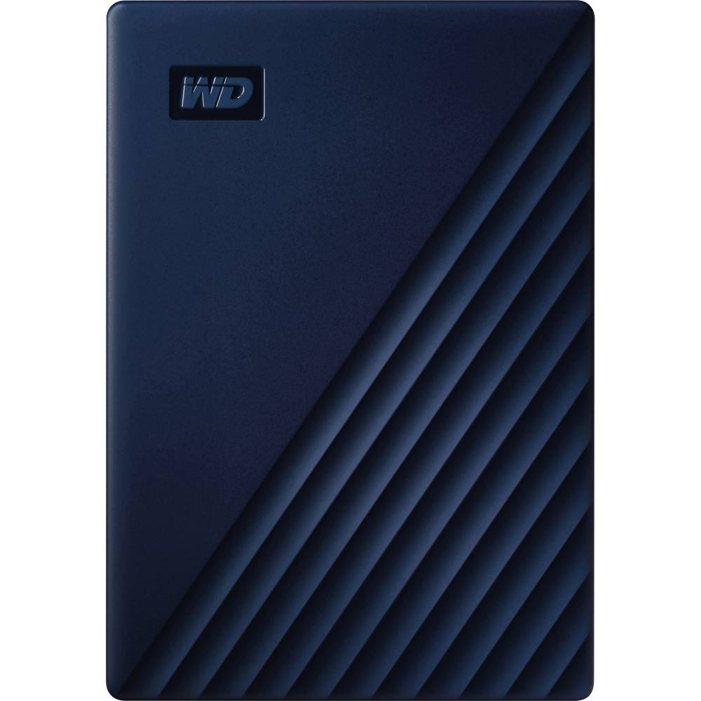 WD My Passport for Mac 5 TB externí HDD 6,35 cm (2,5") USB-C® modrá WDBA2F0050BBL-WESN
