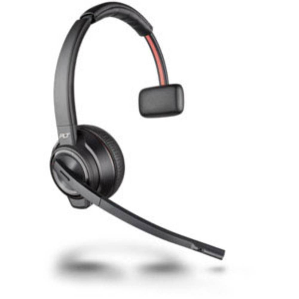 Plantronics W8210 USB monaural telefon Sluchátka On Ear Bluetooth®, DECT mono černá Potlačení hluku Vypnutí zvuku mikrof