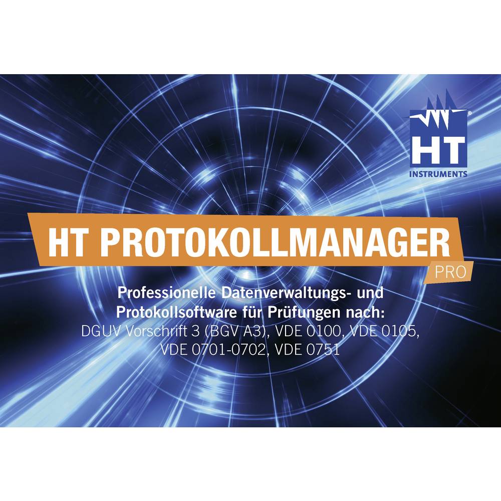 HT Instruments 2002070 Protokoll-Manager HT software 1 ks