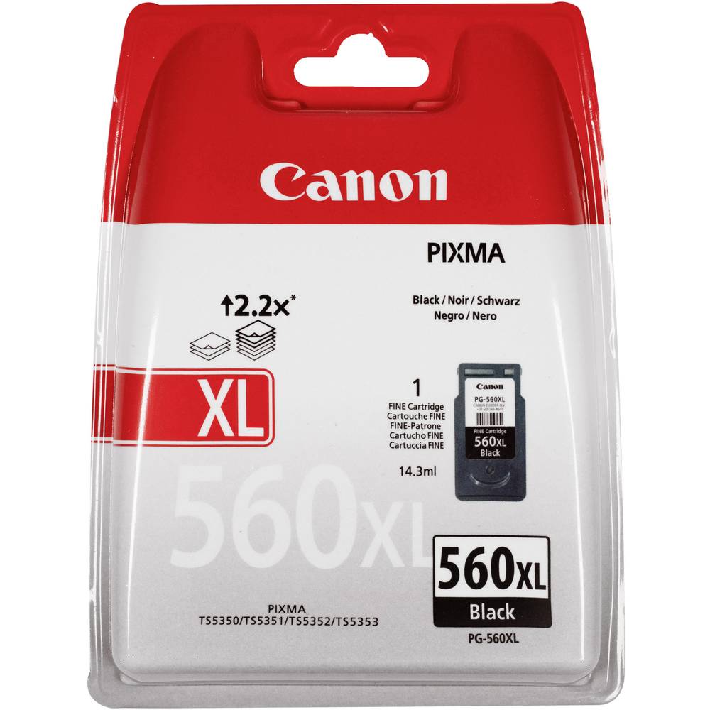 Canon Inkoustová kazeta PG-560XL originál černá 3712C001 náplň do tiskárny