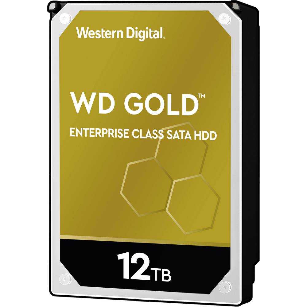 Western Digital Gold™ 12 TB interní pevný disk 8,9 cm (3,5) SATA III WD121KRYZ Bulk