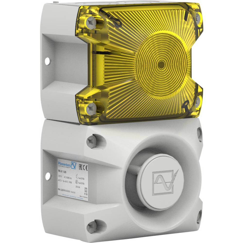 Pfannenberg opticko-akustický vysílač PA X 1-05 230 AC YE 7035 žlutá 230 V/AC 100 dB