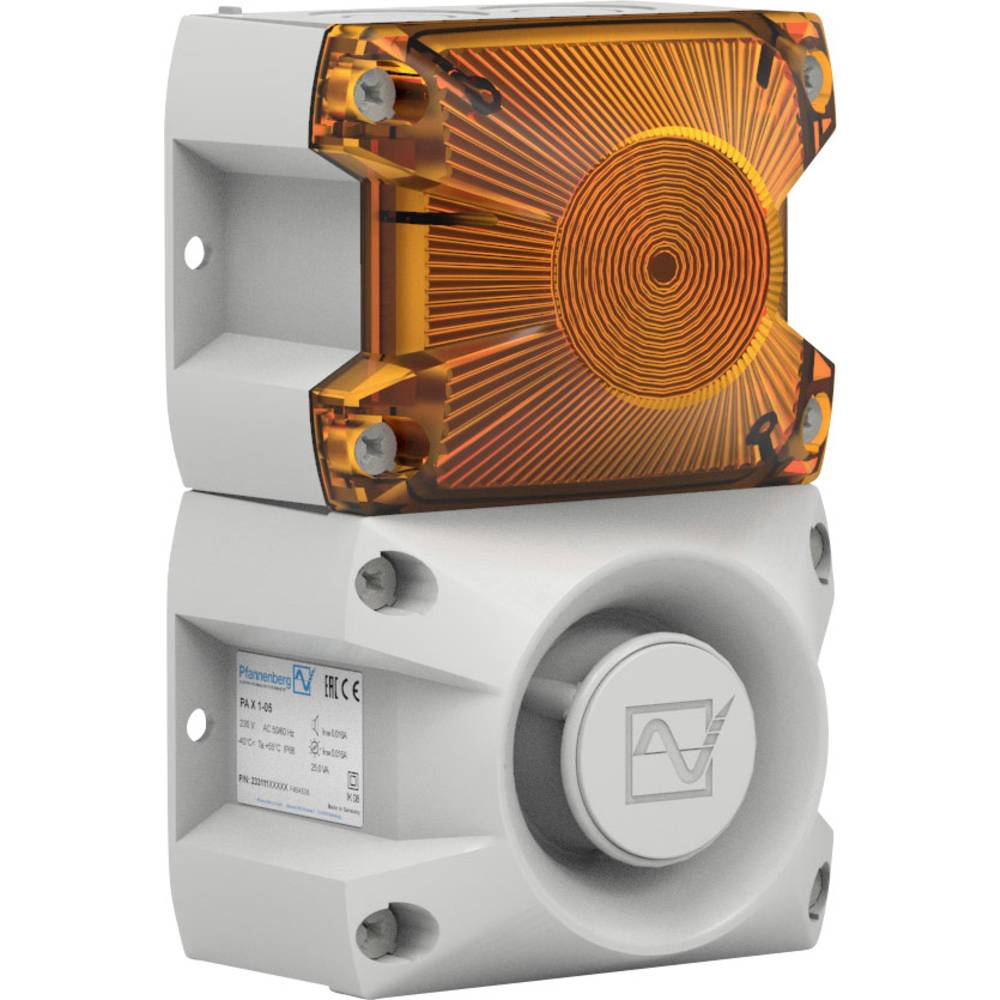 Pfannenberg opticko-akustický vysílač PA X 1-05 230 AC AM 7035 oranžová 230 V/AC 100 dB