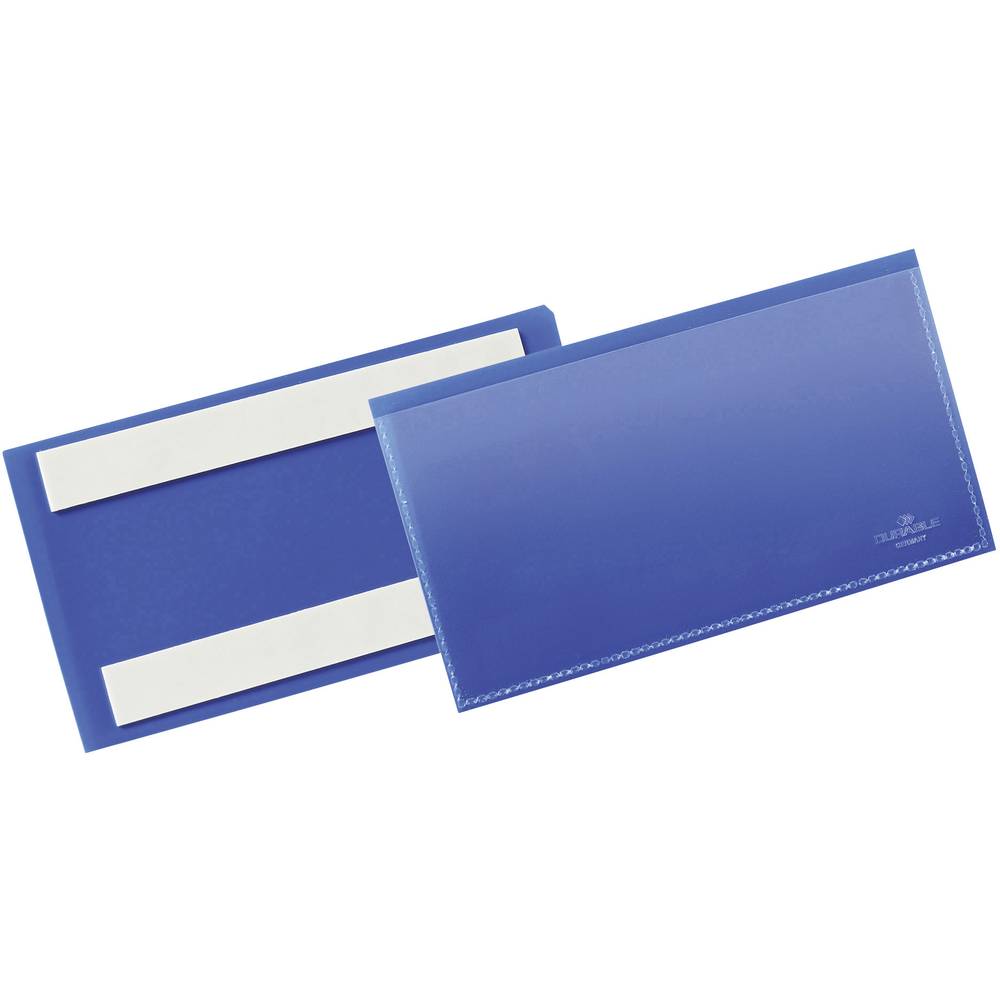 Durable 176207 kapsa na etikety samolepící modrá (š x v) 163 mm x 67 mm