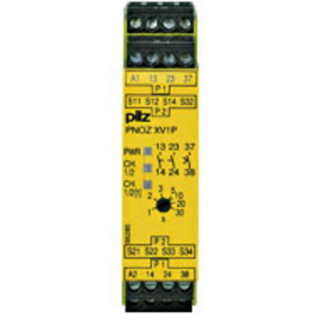 PILZ PNOZ XV1P 30/24VDC 2n/o 1n/o t bezpečnostní relé, 24 V/DC, 2 spínací kontakty, (š x v x h) 22.5 x 94 x 121 mm, 7776