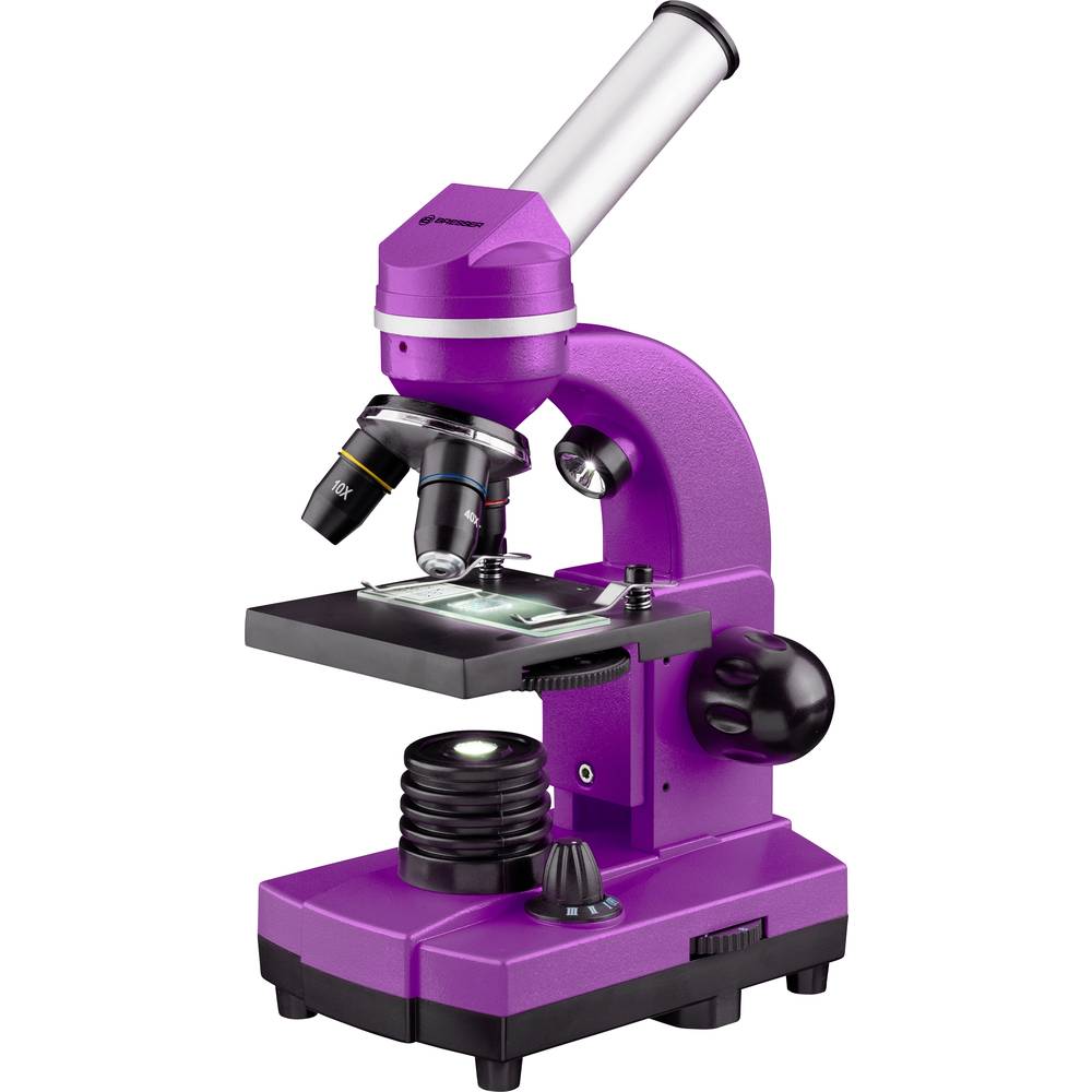 Bresser Optik 8855600TJ5000 Biolux SEL Schülermikroskop dětský mikroskop monokulární 1600 x dopadající světlo, procházej