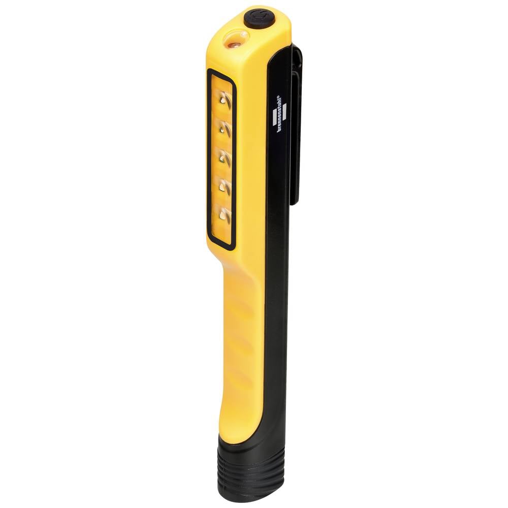 Brennenstuhl 1175990010 HL100 mini svítilna, penlight na baterii LED 170 mm žlutá, černá