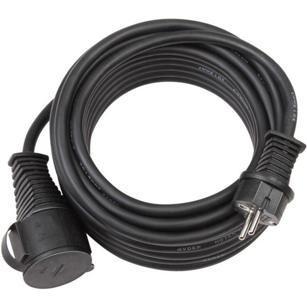 Brennenstuhl 1167810 napájecí prodlužovací kabel černá 10.00 m H07RN-F 3G 1,5 mm²