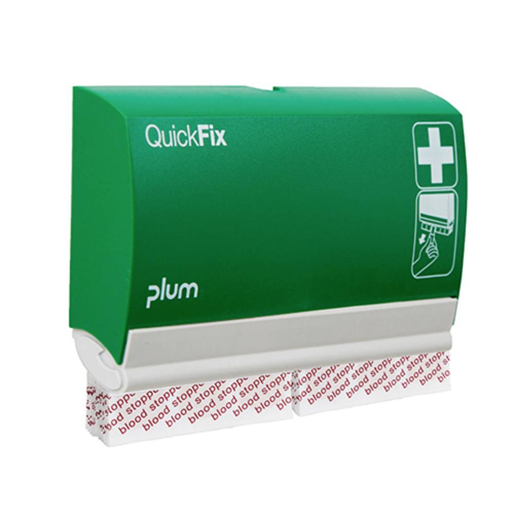 PLUM QuickFix® Blood Stopper 5510 zásobník náplastí (š x v x h) 232 x 133 x 33 mm vč. nástěnného držáku