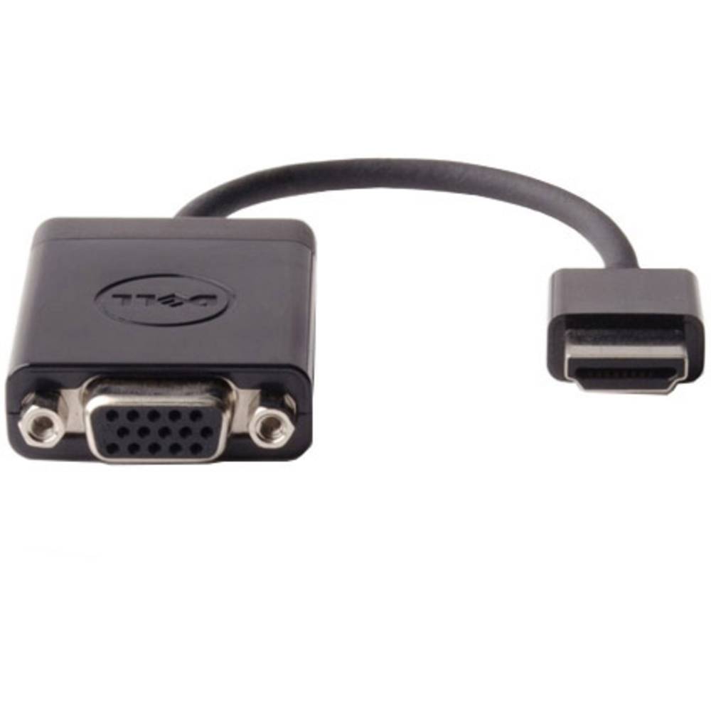 Dell DAUBNBC084 adaptér [1x HDMI zástrčka - 1x VGA zásuvka] černá