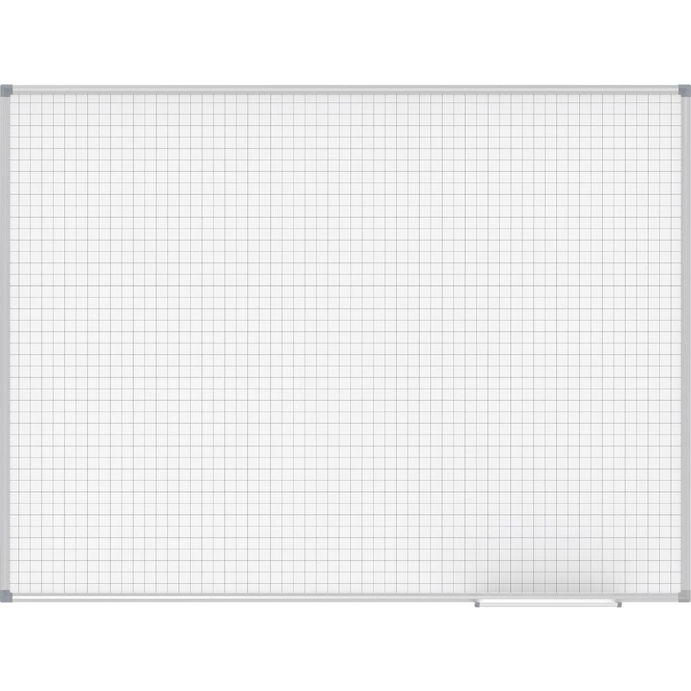 Maul bílá popisovací tabule MAULstandard (š x v) 1500 mm x 1000 mm šedá plastový vč. odkládací misky , formát na šířku n
