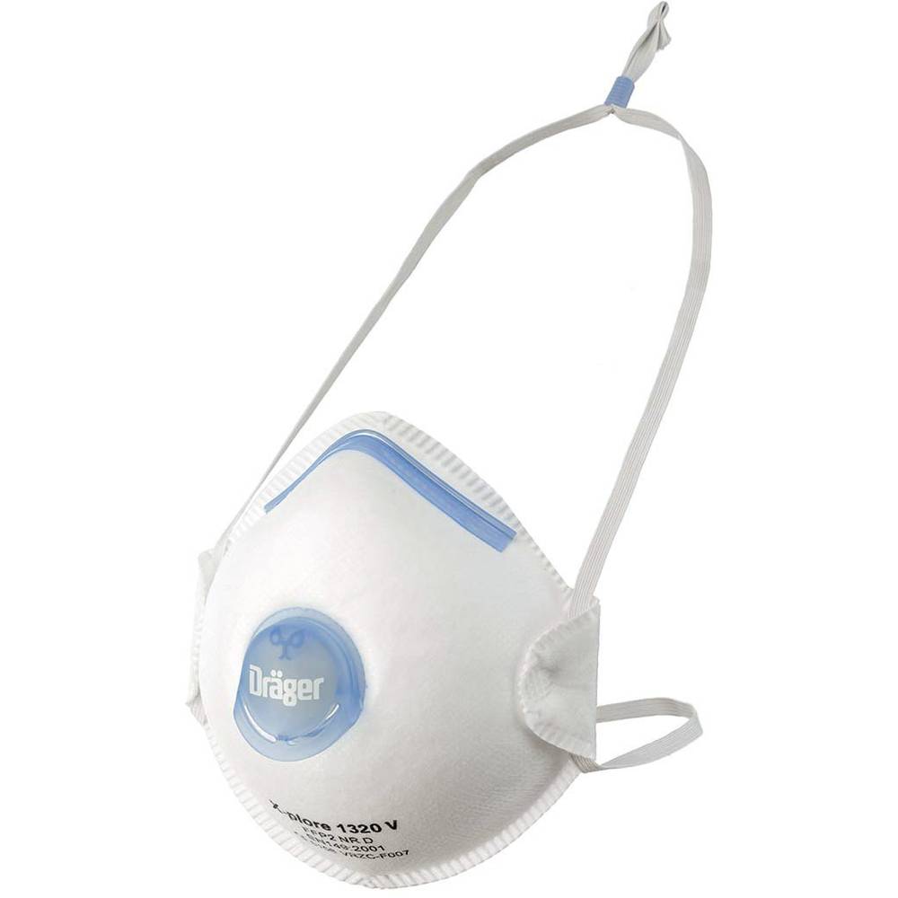 Dräger X-plore 1320 FFP2 V 3951214 jednorázová ochranná dýchací maska FFP2 10 ks EN 149:2001, EN 149:2009 DIN 149:2001,