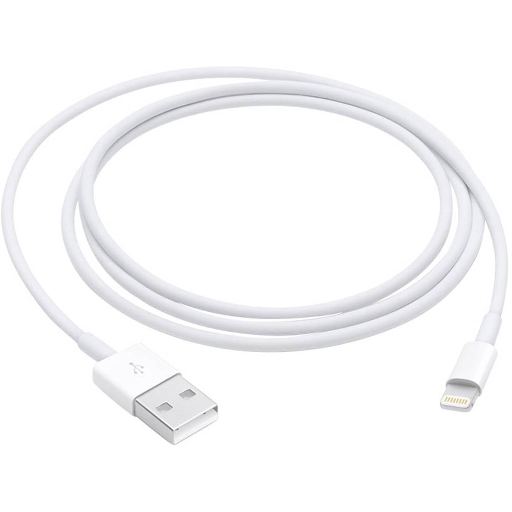Apple Apple iPad/iPhone/iPod kabel [1x dokovací zástrčka Apple Lightning - 1x USB 2.0 zástrčka A] 1.00 m bílá