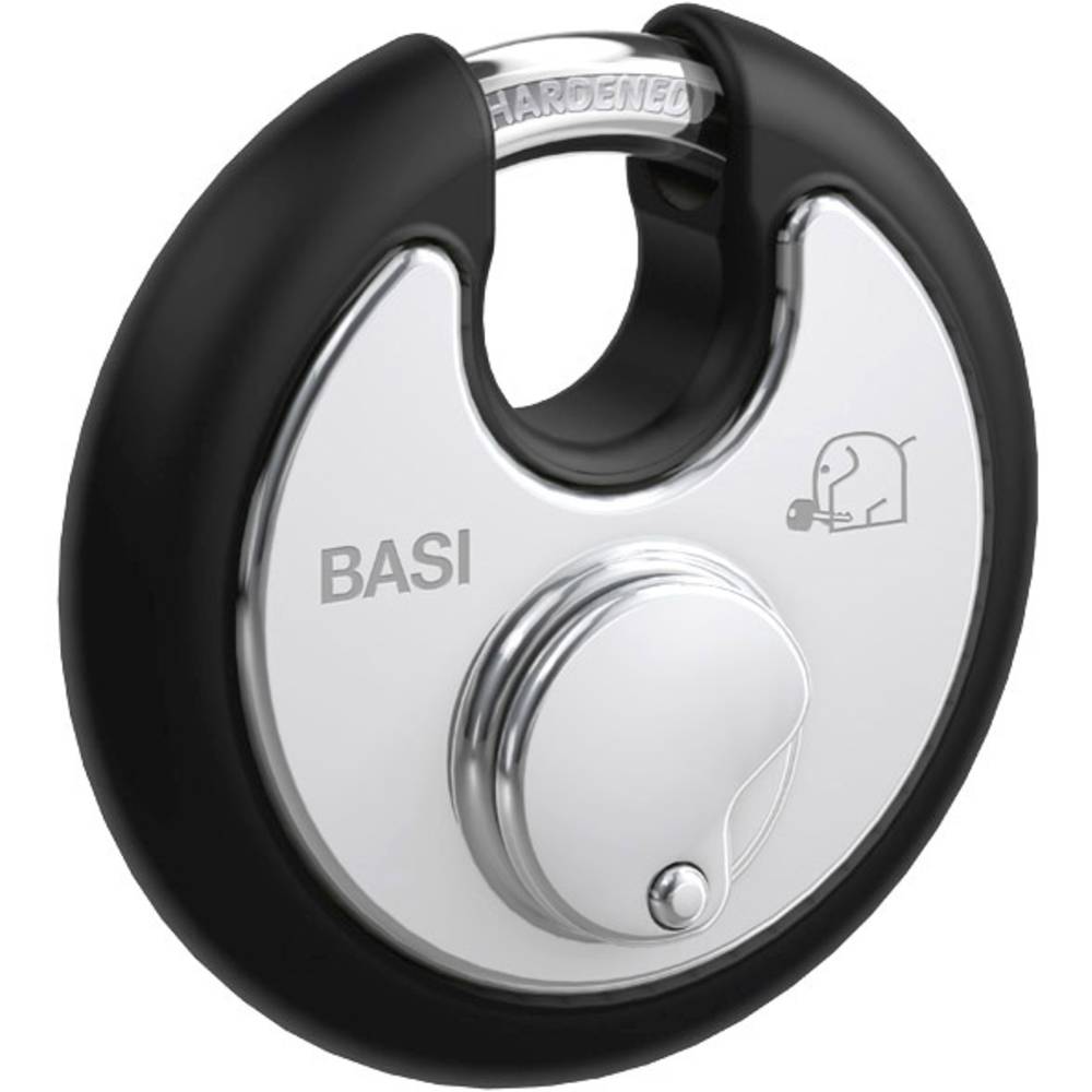 Basi 6100-7020-SCHW visací zámek zámky s různými klíči černá