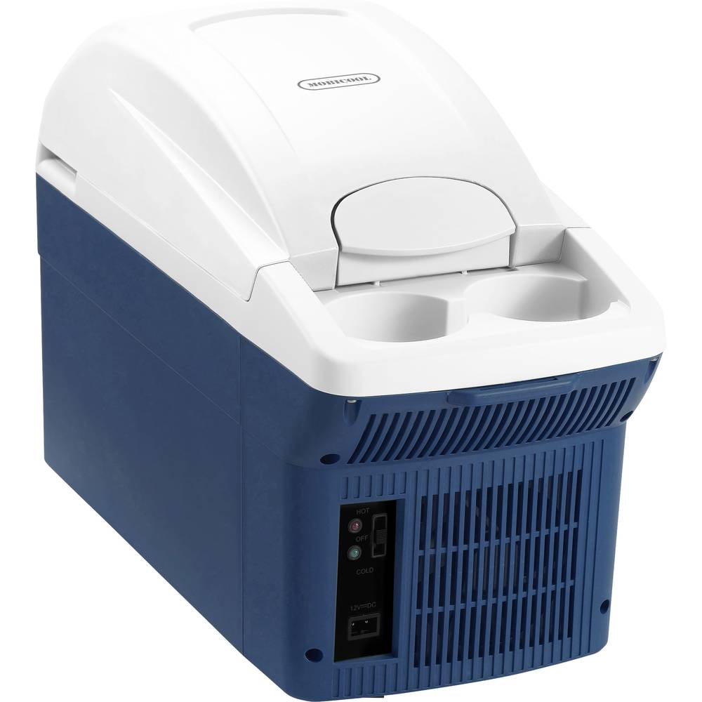 MobiCool MT08 12 V přenosná lednice (autochladnička) termoelektrický (peltierův článek) 12 V modrá (metalíza) 8 l 20°C p