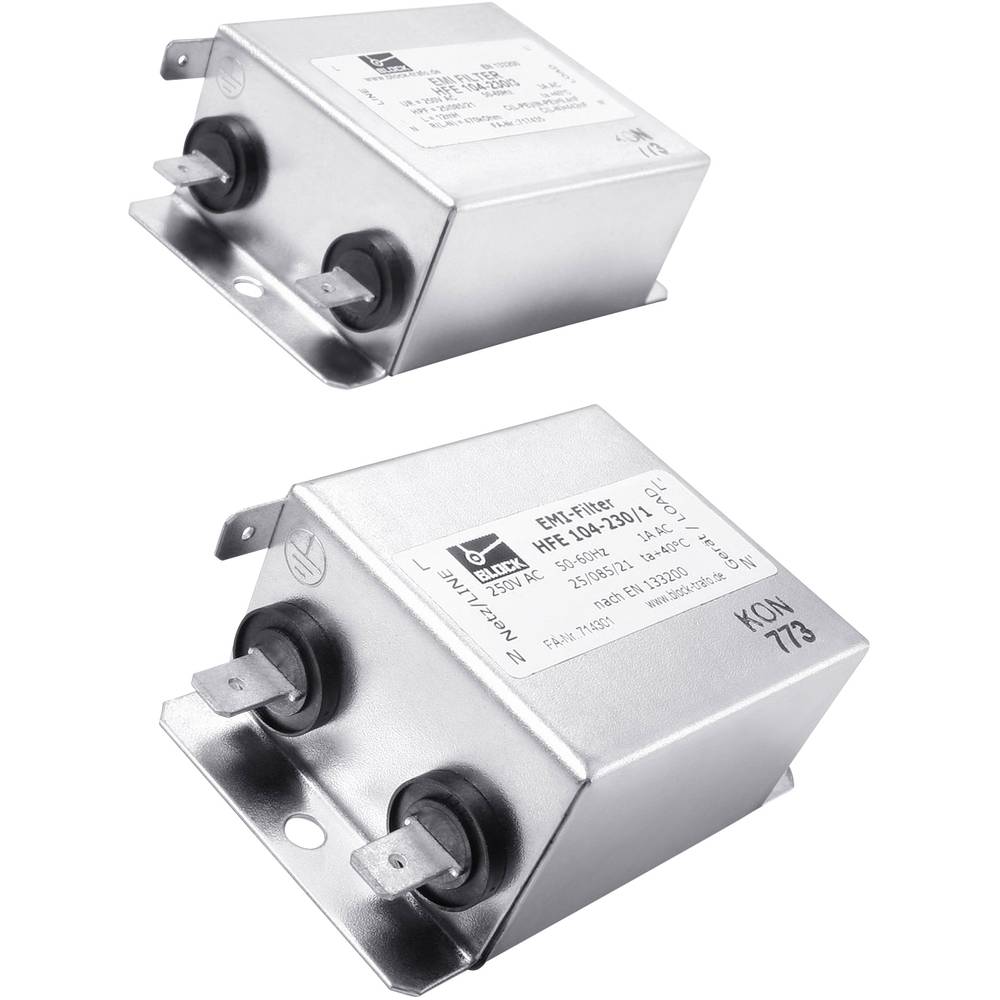 Block HFE 156-230/3, HFE 156-230/3 bezdrátový odrušovací filtr, 250 V/AC, 3 A