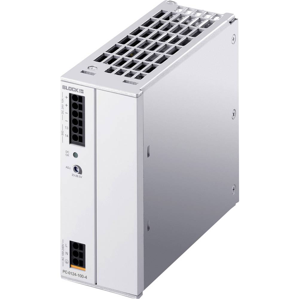 Block PC-0360-160-2 síťový zdroj na DIN lištu, 60 V/DC, 16 A, 960 W, výstupy 1 x