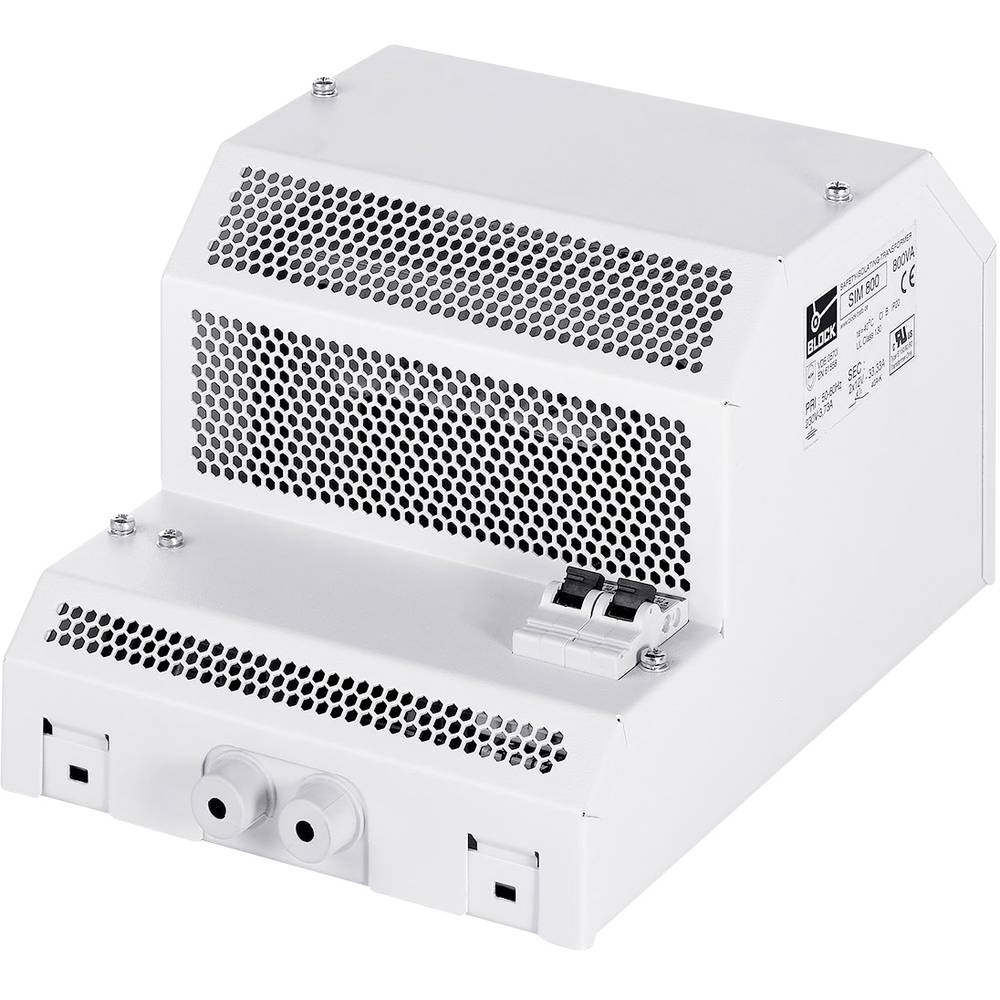 Block SIM 500 bezpečnostní transformátor 1 x 230 V/AC 2 x 12 V/AC 500 VA 20.83 A