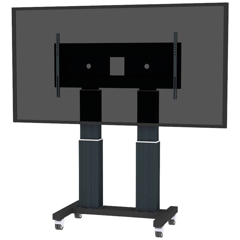 Neomounts PLASMA-M2600BLACK TV kolečkový vozík, 177,8 cm (70) - 304,8 cm (120), podlahový stojan, pevný