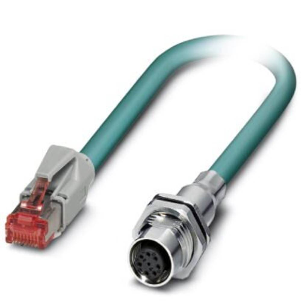 Phoenix Contact 1403535 RJ45 síťové kabely, propojovací kabely CAT 5 SF/UTP 0.50 m vodní modrá 1 ks