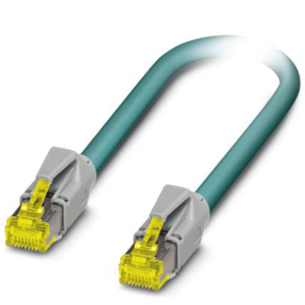 Phoenix Contact 1408365 RJ45 síťové kabely, propojovací kabely CAT 6A S/FTP 3.00 m vodní modrá 1 ks