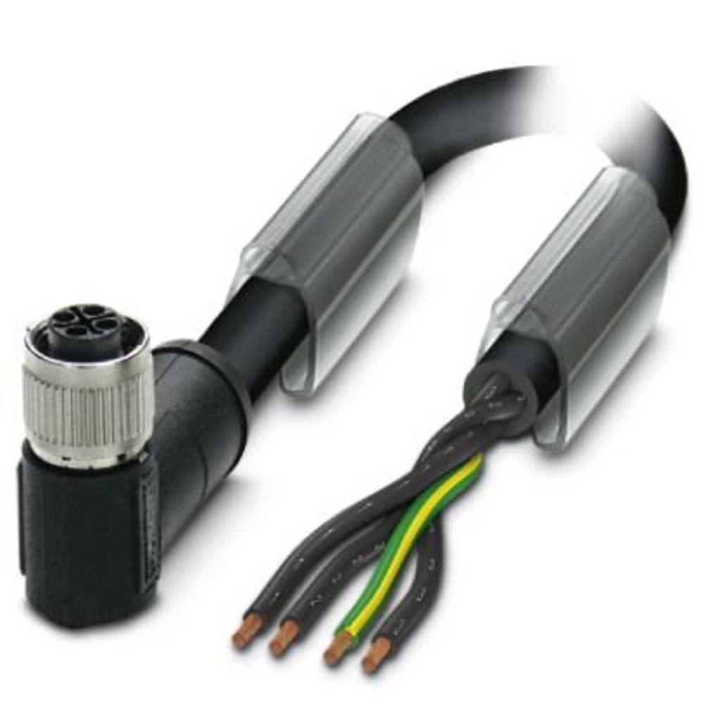 Phoenix Contact SAC-4P-10,0-PUR/M12FRS PE připojovací kabel pro senzory - aktory, 1408854, piny: 4, 10.00 m, 1 ks