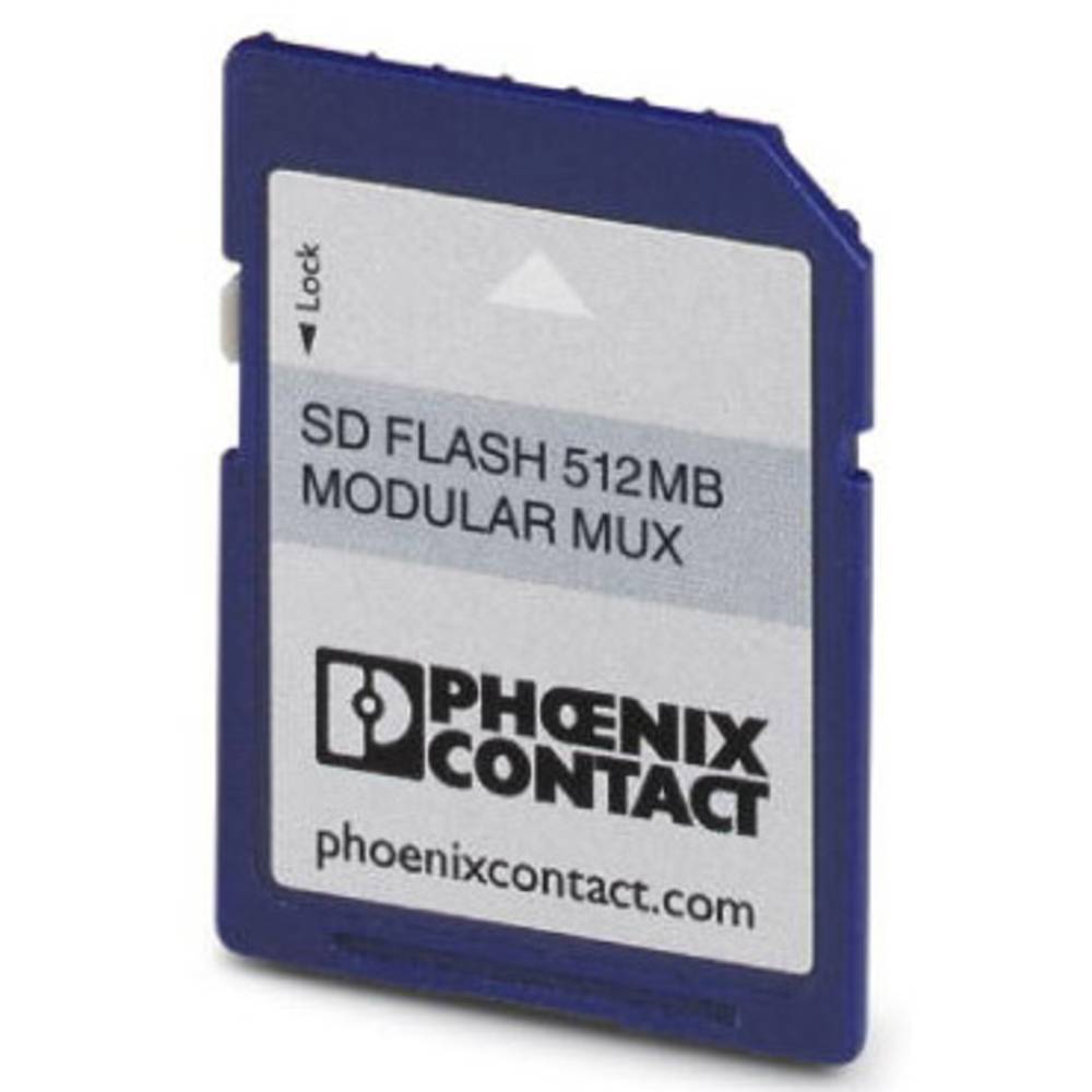 Phoenix Contact 2701872 SD FLASH 512MB MODULAR MUX paměťový modul pro PLC 3.3 V/DC
