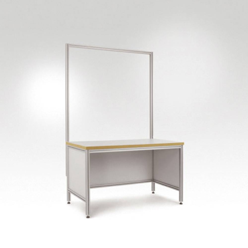 Manuflex LC8303 ESD ESD alu-aufbauportale bez ramena pro CANTOLAB pracovní stoly s šířka stolu = 1500 mm