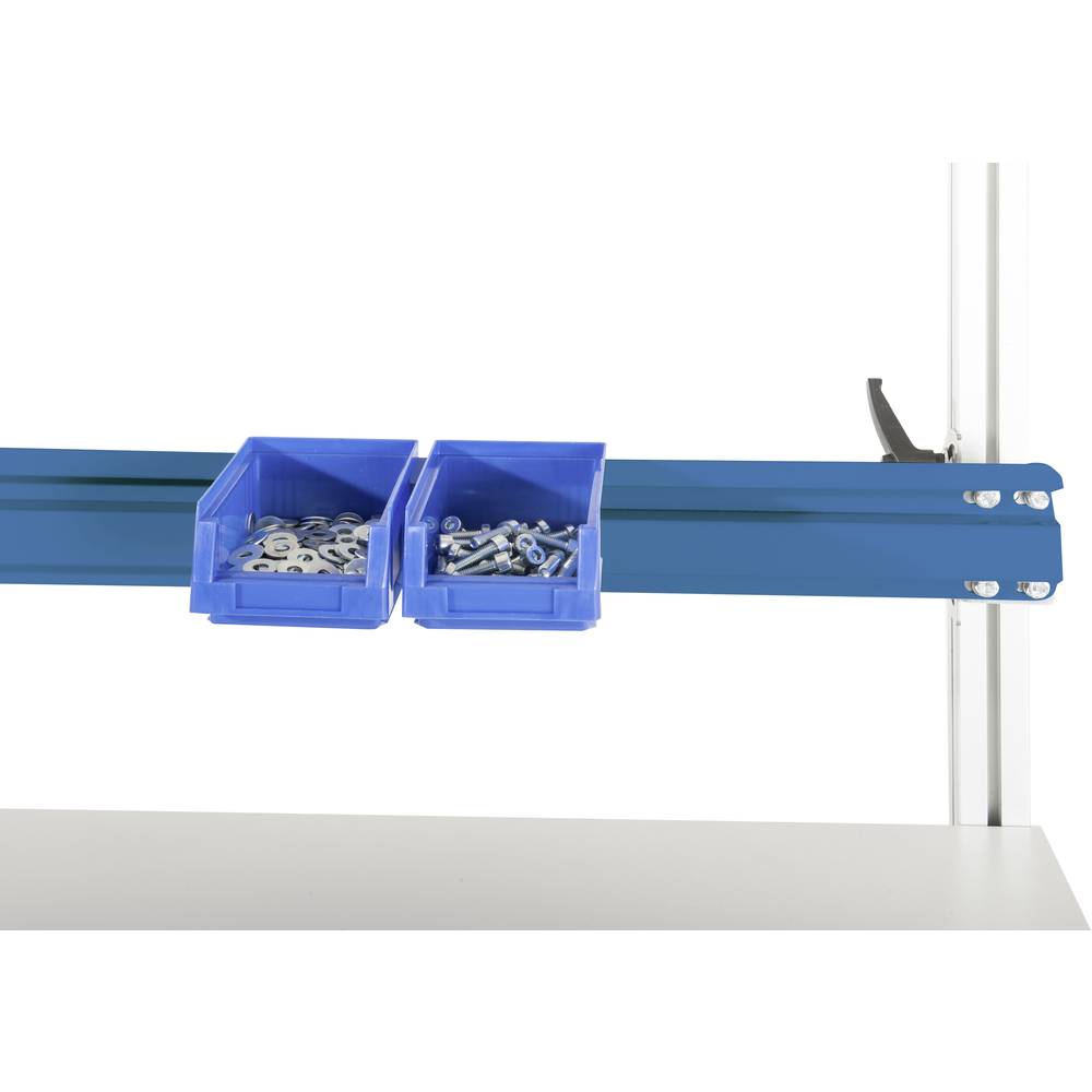 Manuflex ZB8251.5007 Nosná kolejnice pro CANTOLAB boxy a hliníku v briliantově modrá RAL 5007, š x h = 996 x 2 x 100 mm