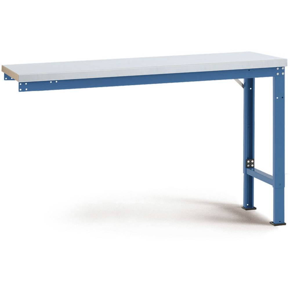 Manuflex WP7036.6011 Přístavný stůl PROFI speciální samořeznými krytina deska, Šxhxv = 2000 x 700 x 740-1040 mm