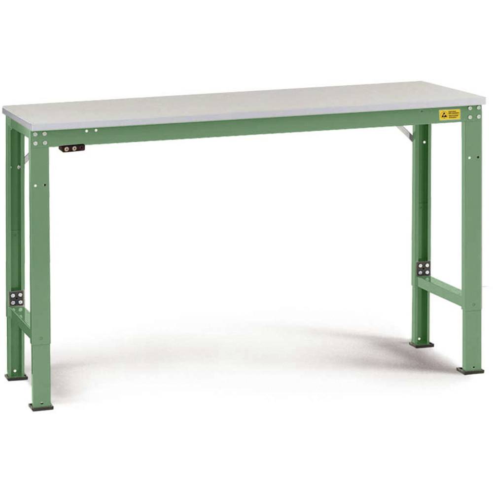 Manuflex LU7056.6011 ESD ESD pracovní stůl univerzální speciální základní stůl s plastové desky, Šxhxv = 1500 x 800 x 72