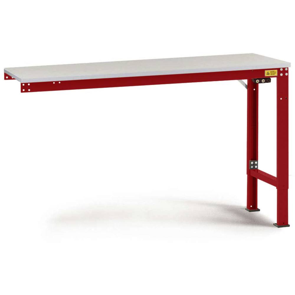 Manuflex LU8086.3003 ESD ESD pracovní stůl univerzální speciální Přístavný stůl s plastové desky, Šxhxv = 1750 x 800 x 7