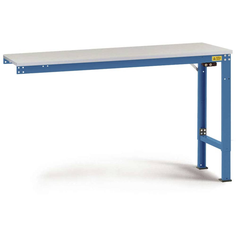 Manuflex LU8086.5007 ESD ESD pracovní stůl univerzální speciální Přístavný stůl s plastové desky, Šxhxv = 1750 x 800 x 7