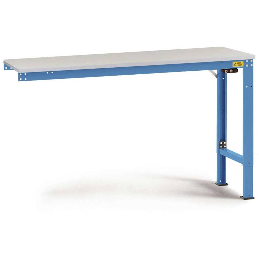 Manuflex LU8086.5012 ESD ESD pracovní stůl univerzální speciální Přístavný stůl s plastové desky, Šxhxv = 1750 x 800 x 7