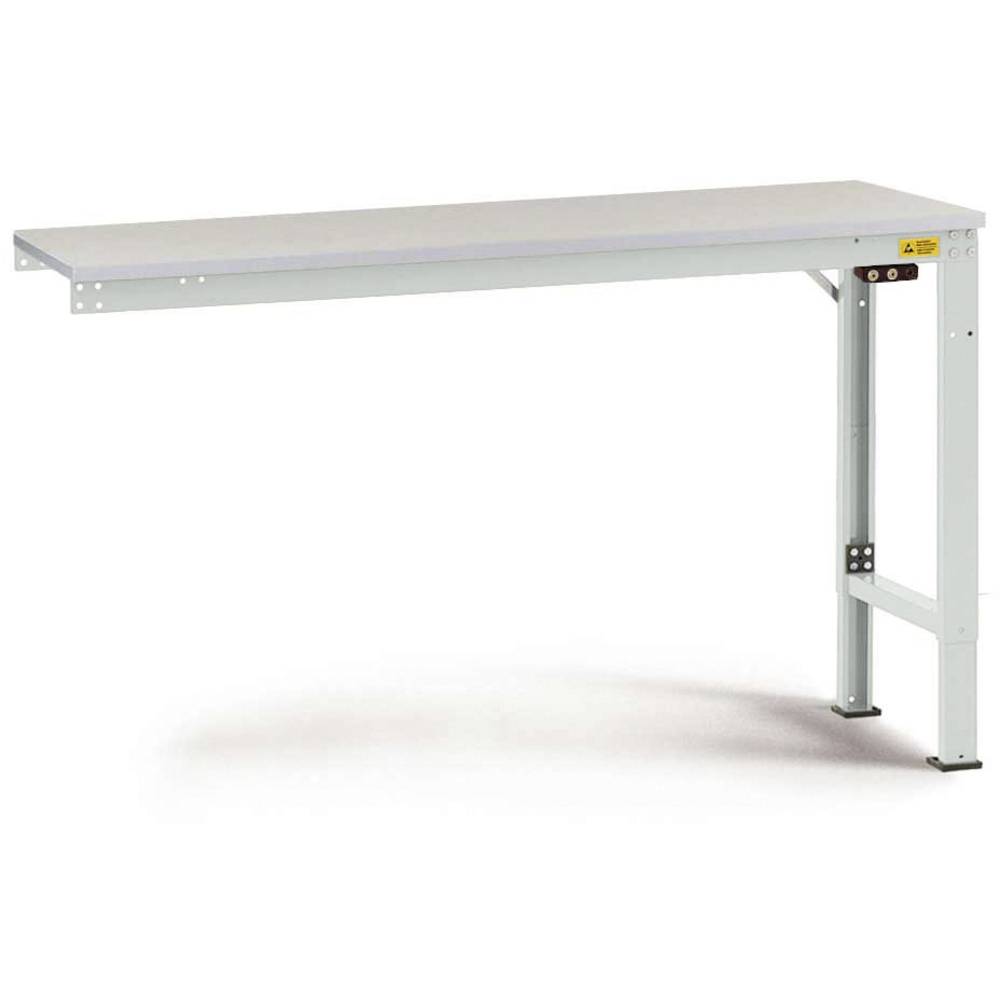 Manuflex LU8086.7035 ESD ESD pracovní stůl univerzální speciální Přístavný stůl s plastové desky, Šxhxv = 1750 x 800 x 7