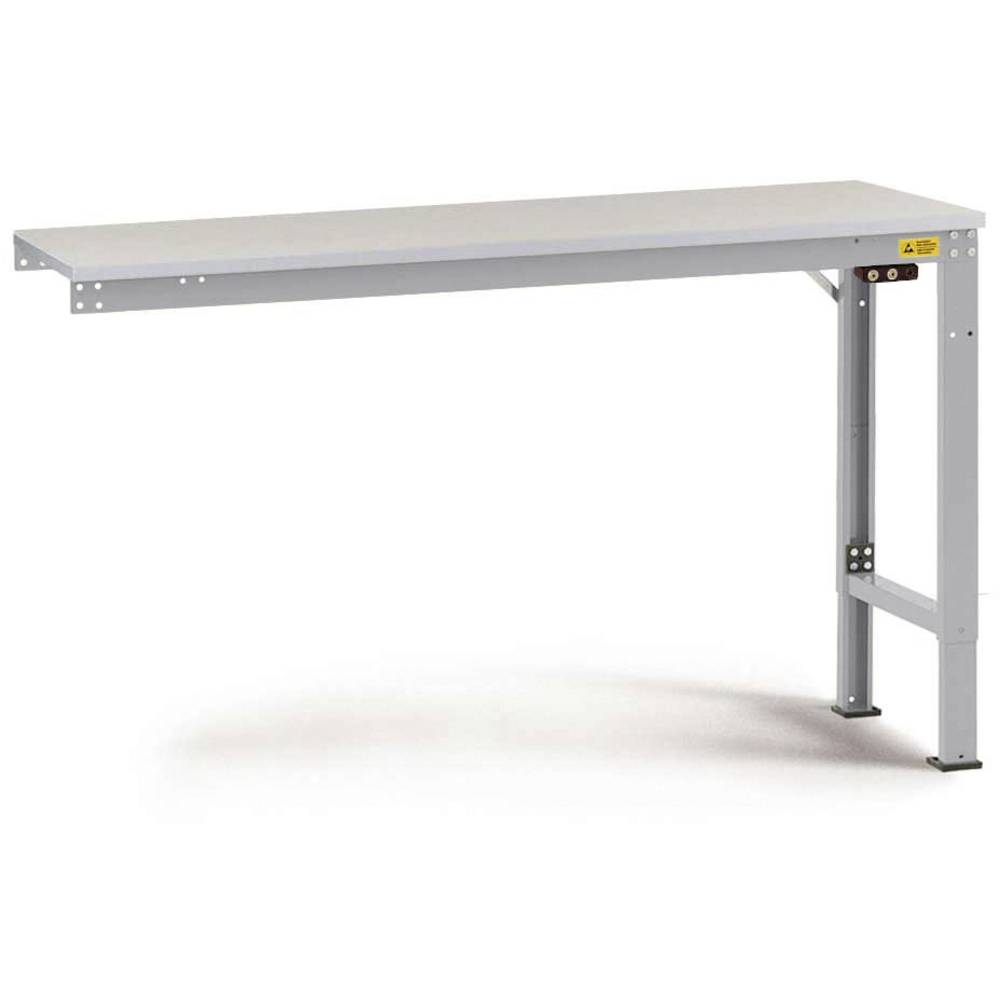 Manuflex LU8086.9006 ESD ESD pracovní stůl univerzální speciální Přístavný stůl s plastové desky, Šxhxv = 1750 x 800 x 7