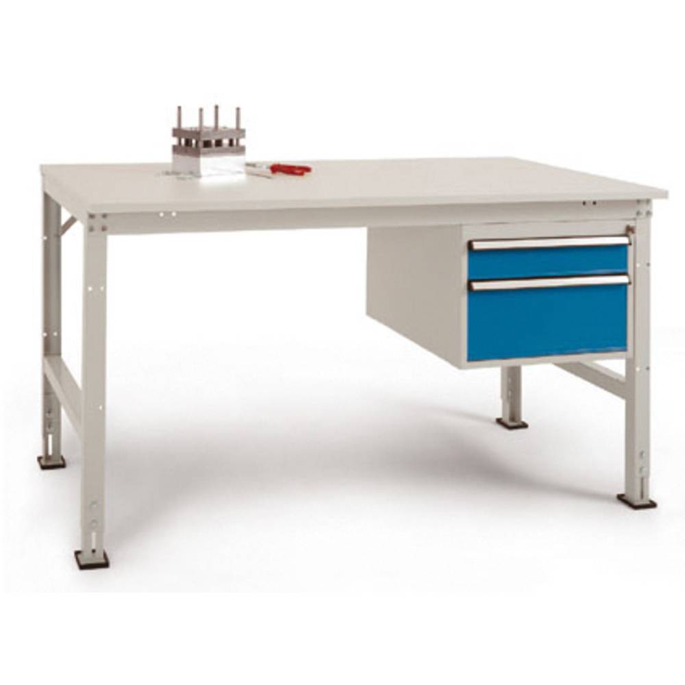 Manuflex AU5761.0002 Kompletní pracovní stůl základní Univerzální standardní s Melamin-Platte, Šxhxv = 2000 x 800 x 760-